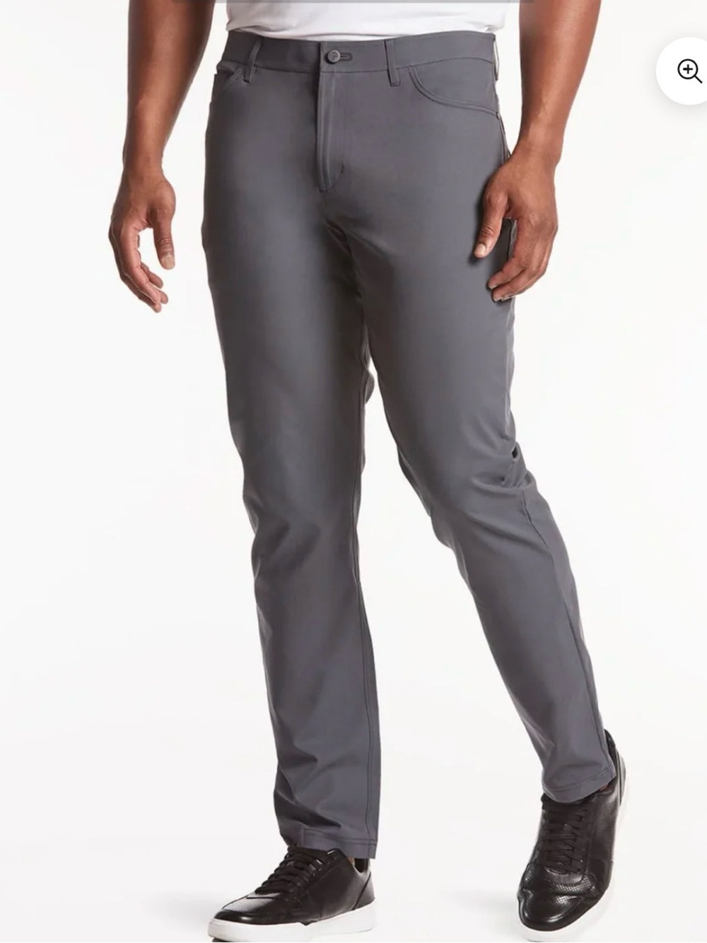 Public Rec Workday Dealmaker Pants 34x30 Gray Performance Stretch Chinos NWOT